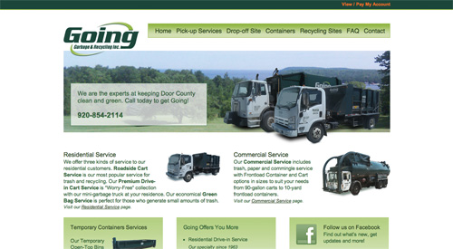 Going Garbage & Recycling Inc. Going Garbage & Recycling Inc.